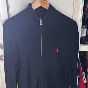 Polo by Ralph Lauren Men's navy blue Sweater
